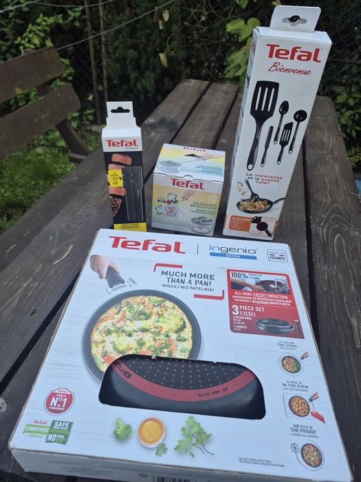 Tefal ingenio bienvenue kruszarka przybory kuchenne zestaw do kuchni