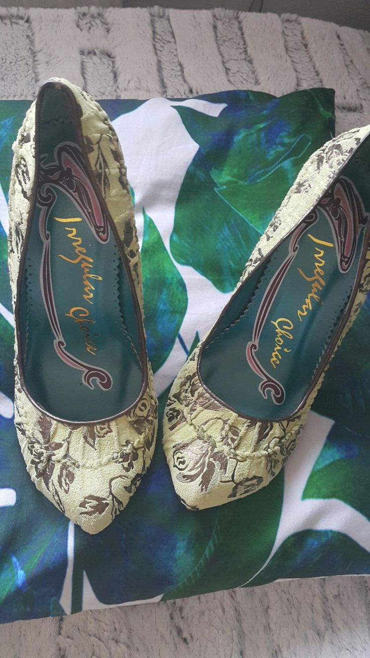 Irregular Choice 39 czółenka szpilki oryginalne Hit jak z bajki