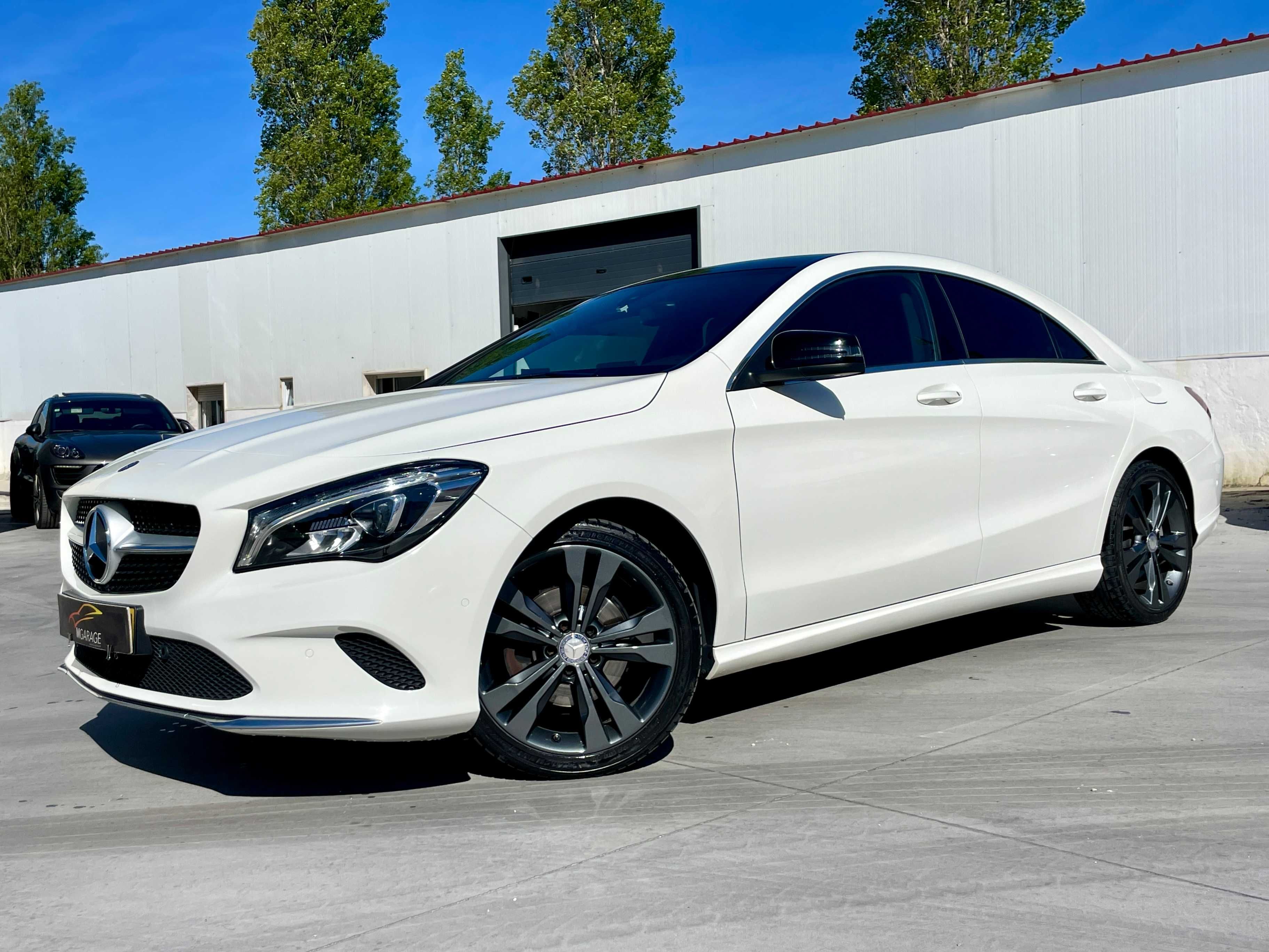 Mercedes CLA 180Cdi Automático LED+Pele+J18" c/Garantia - 299€ p/mês