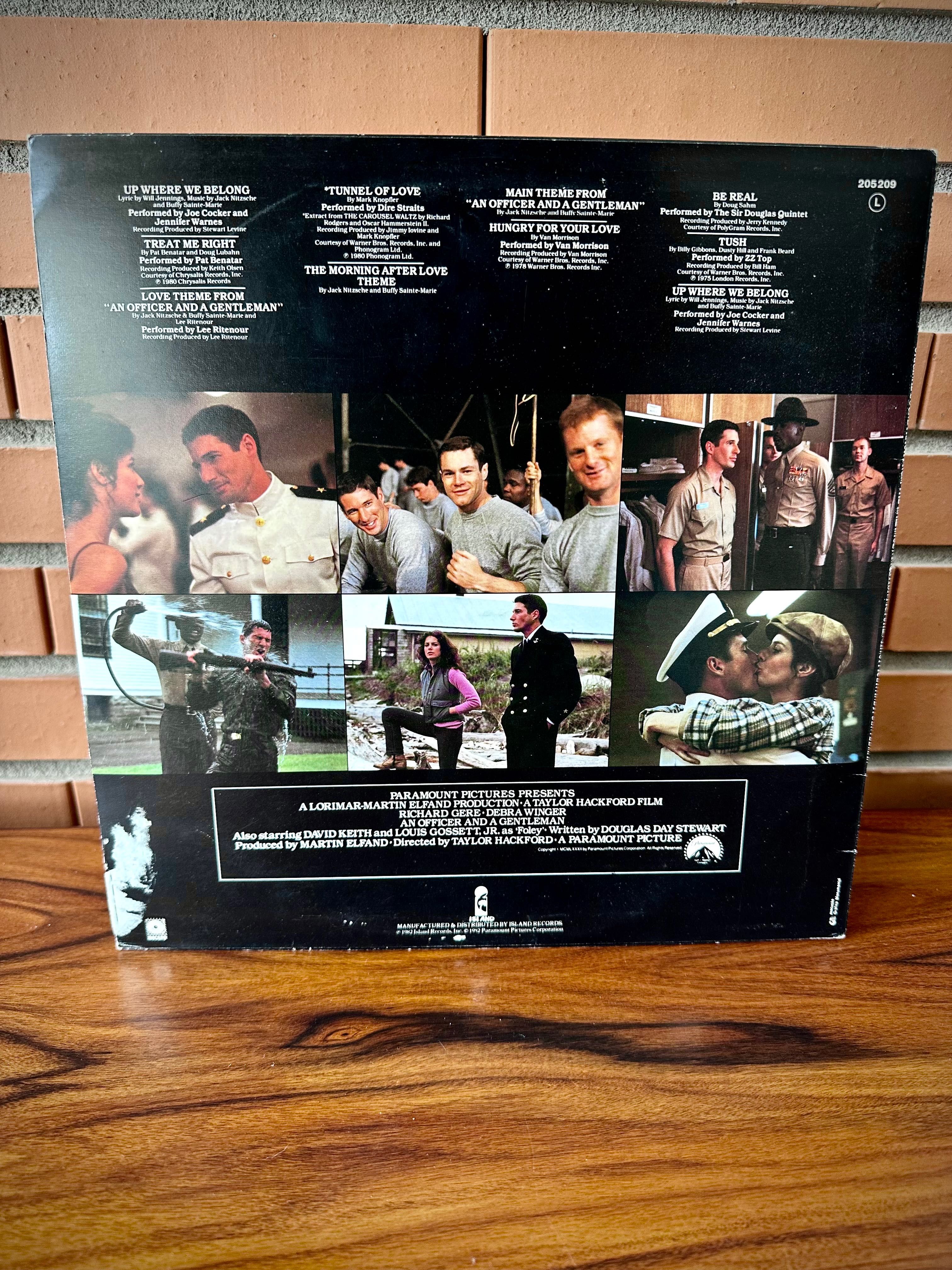 Disco vinil Oficial e cavalheiro