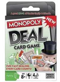 Monopoly Deal Card Game - Monopólio Deal