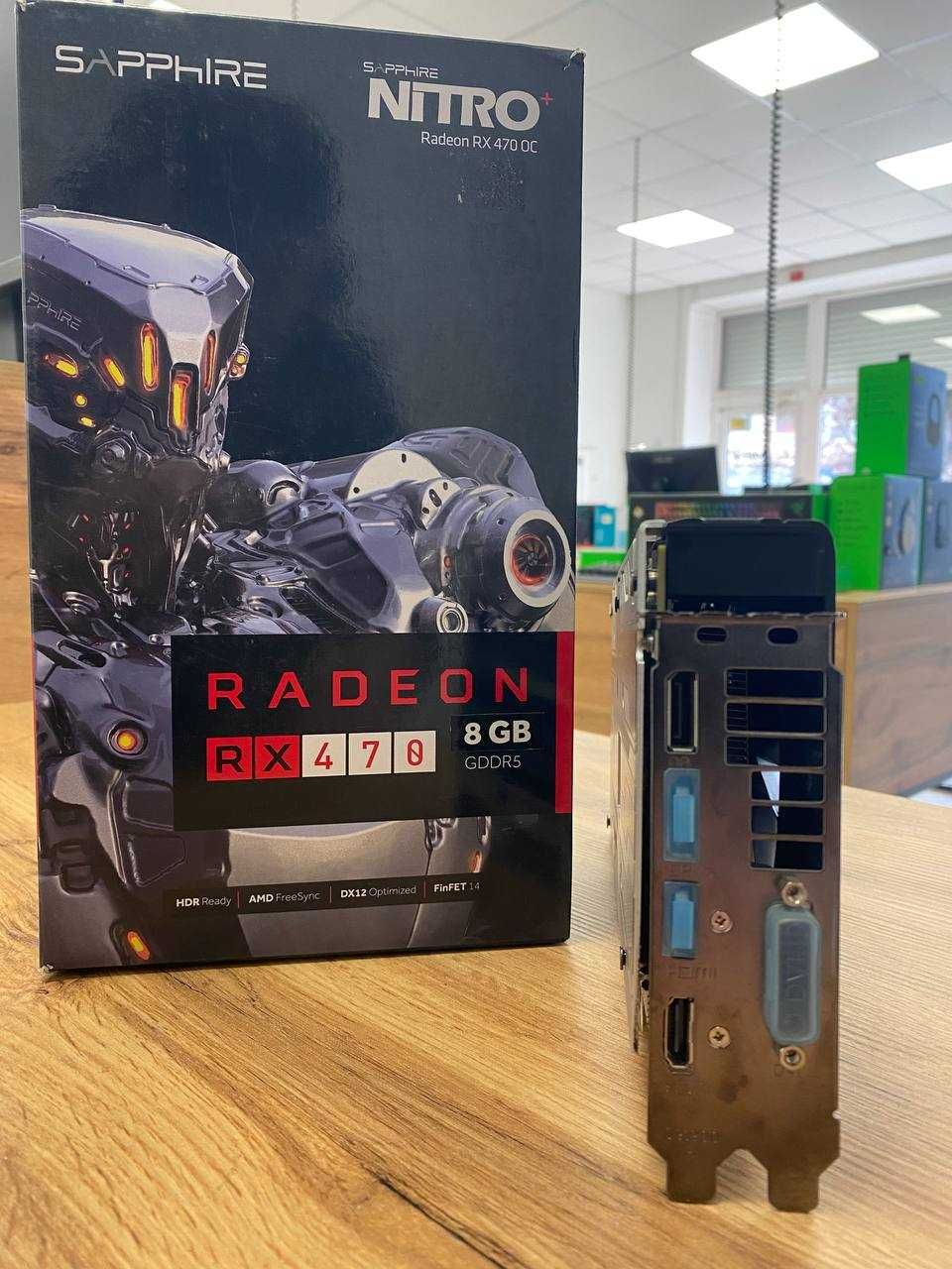 Відеокарта Radeon Sapphire RX 570 4Gb Nitro+  (RX 470/580) Гарантія!