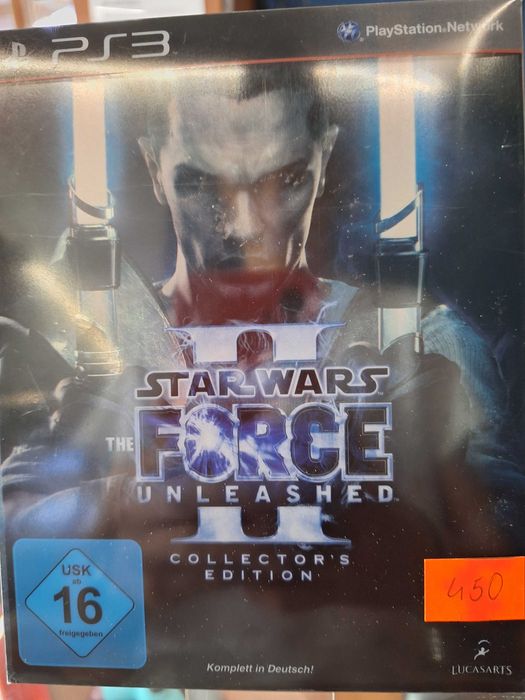 Star Wars The Force Unleashed II Collectors Edition PS3, NOWE