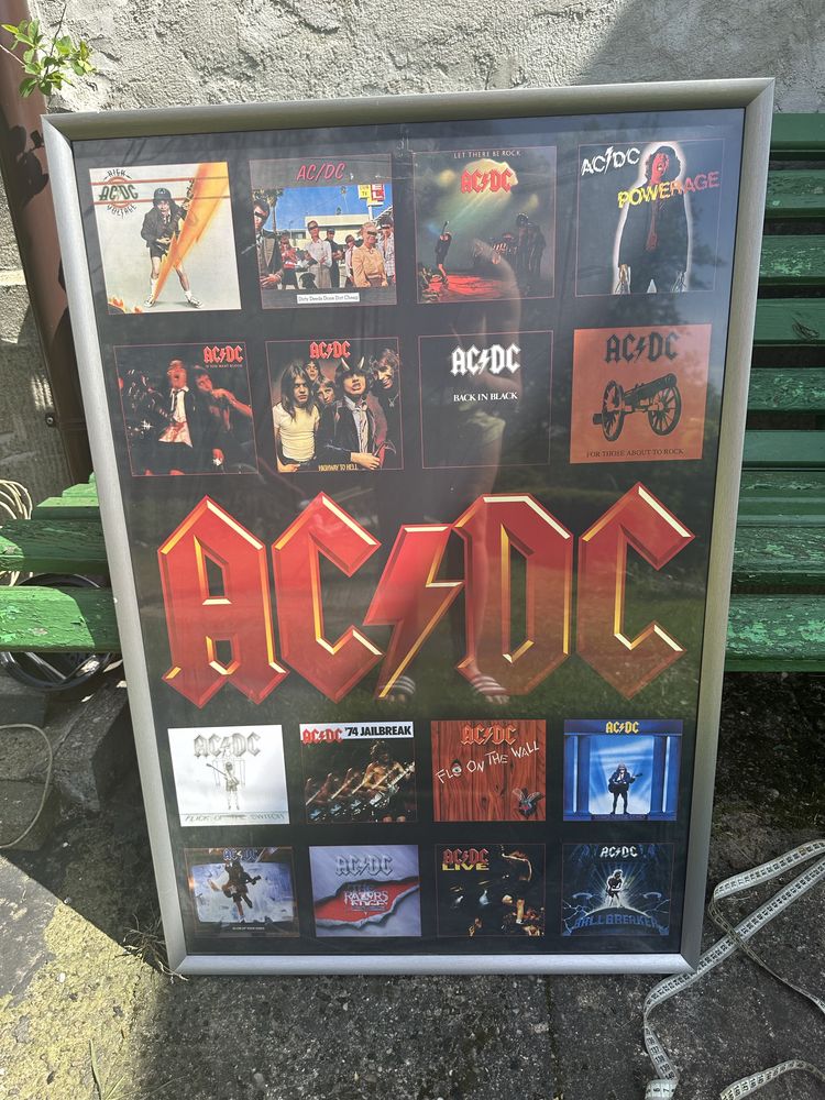 Plakat AC/DC (razem z ramą)