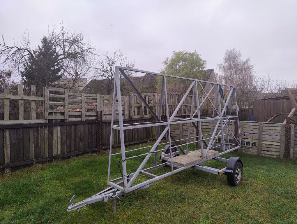 Przyczepy bez kaucji od 400 do 1200kg DMC plandeka platforma motor 7 d