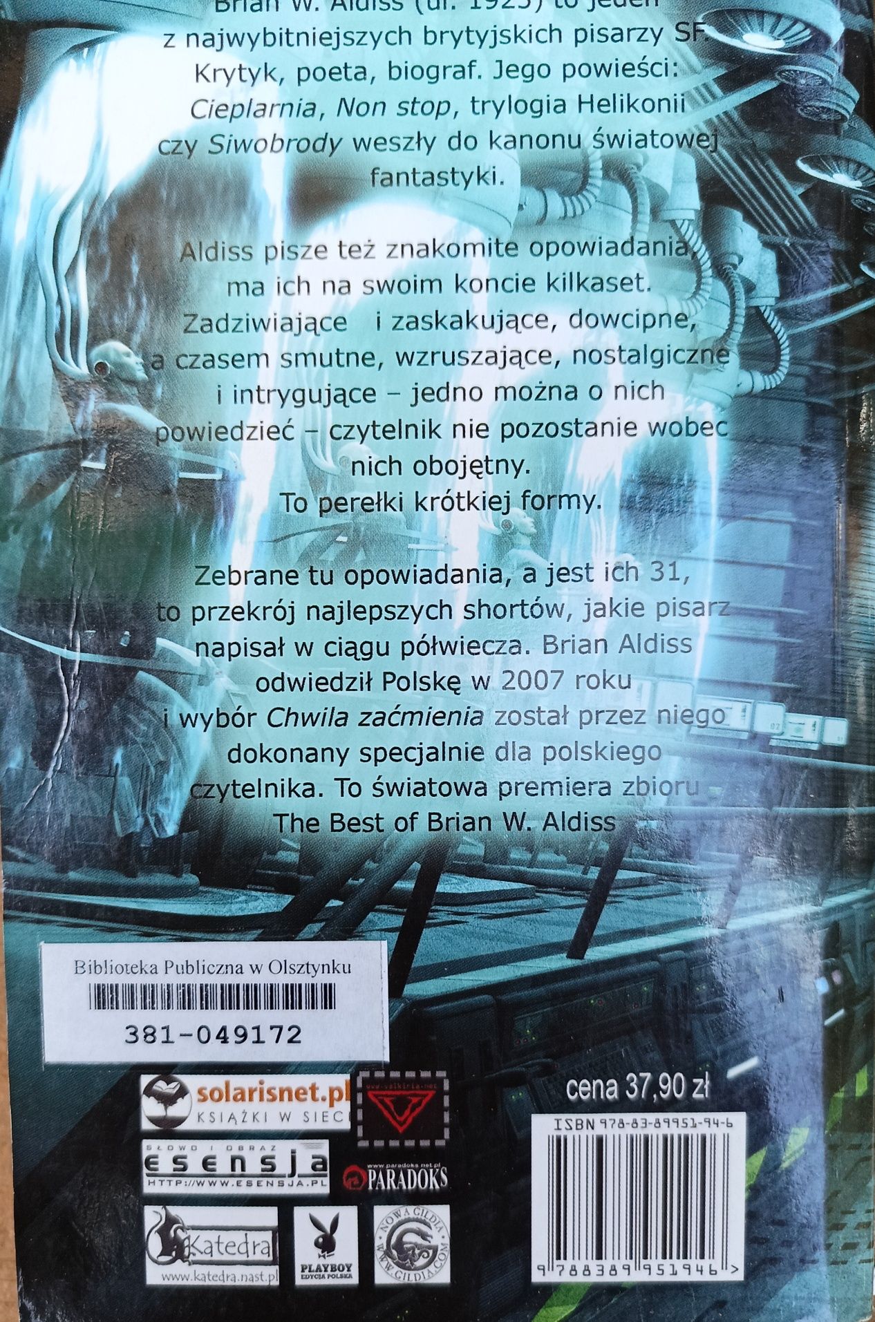 Chwila Zaćmienia" Brian W.Aldiss
