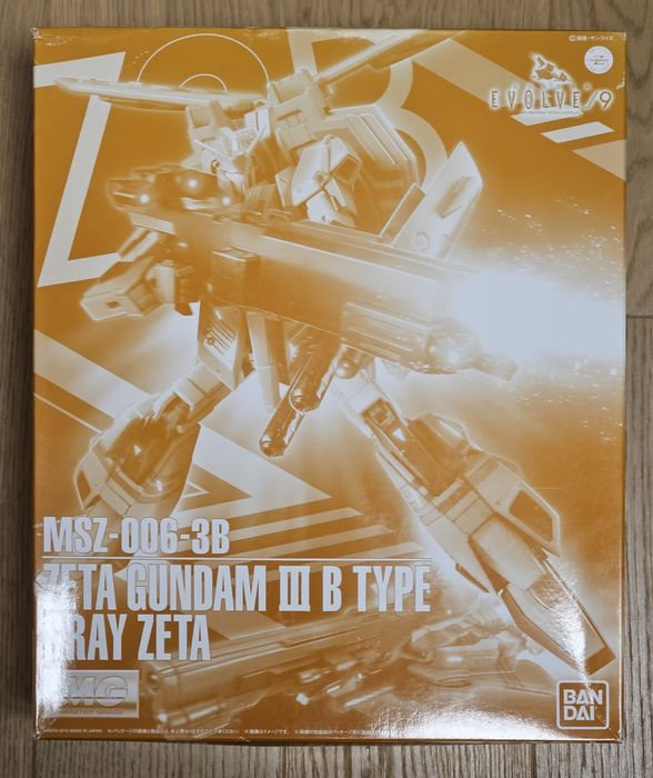 MG MSZ-006-3B Zeta Gundam III B TYPE Grey Zeta P-Bandai