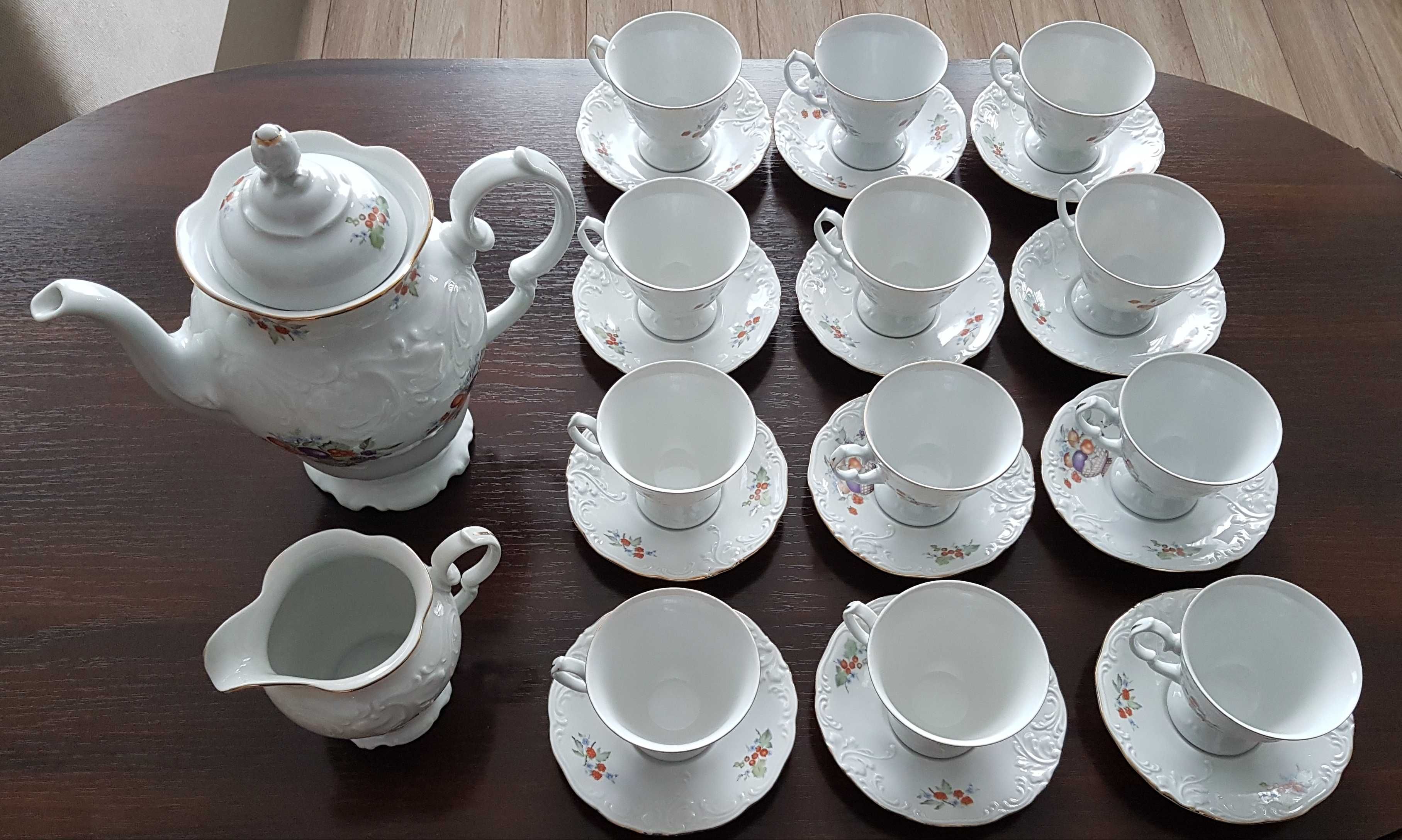 Zestaw porcelany Wawel do kawy, herbaty