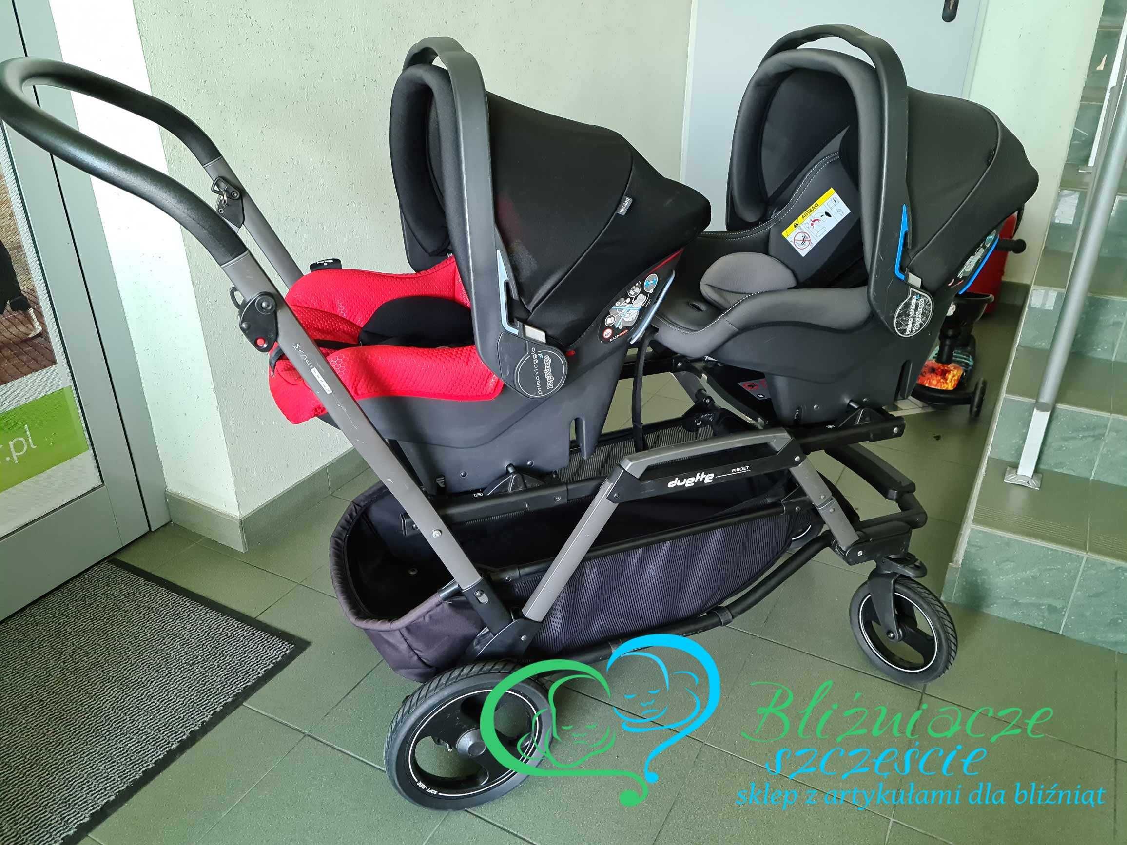 Peg Perego Duette zestaw 4w1 dla bliźniaków KOMIS