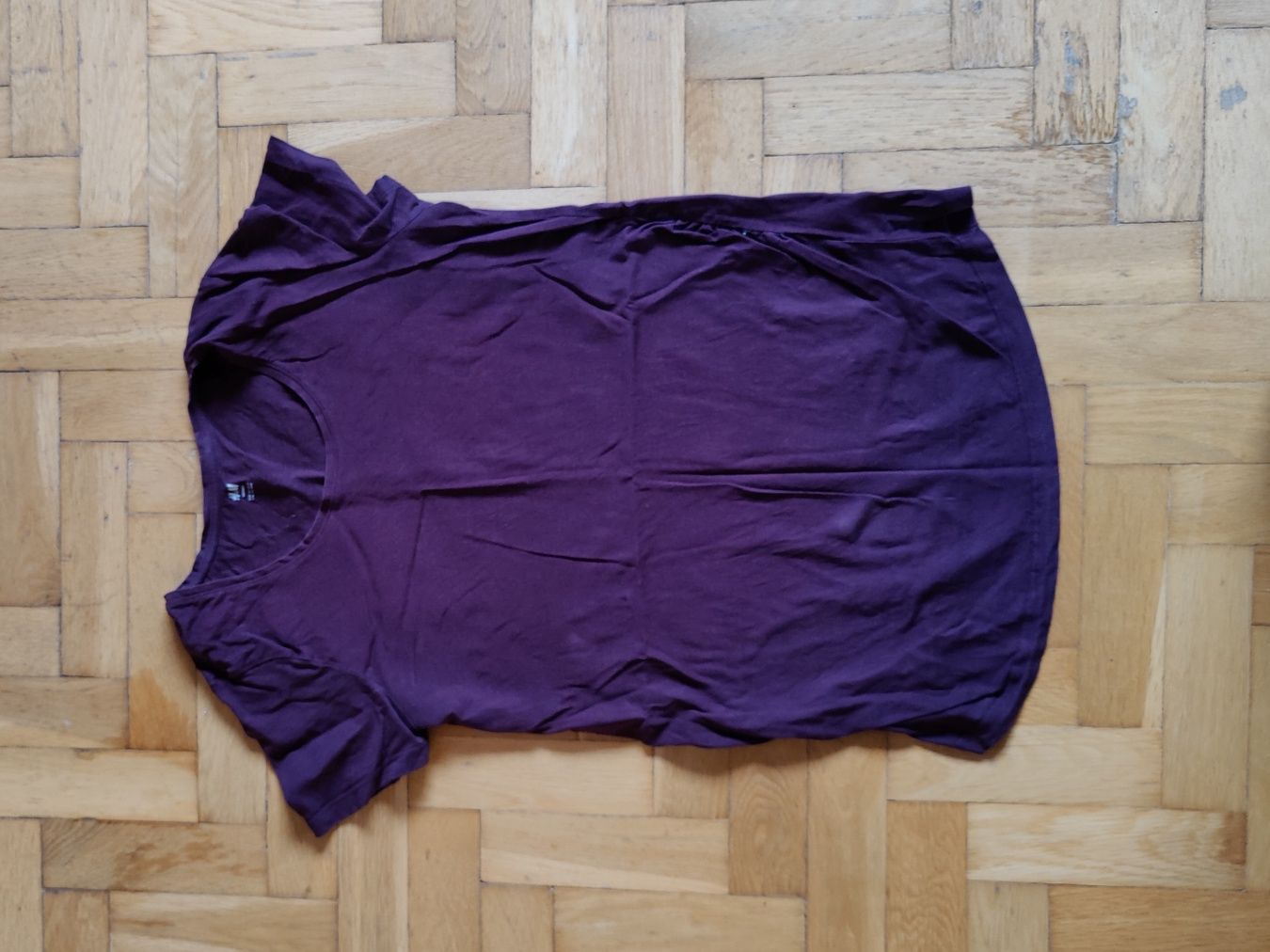 Bluzka ciążowa bordowa z H&M
