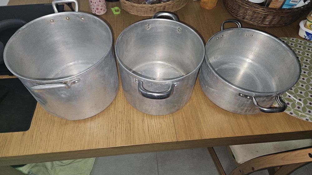 Panelas tachos alumínio