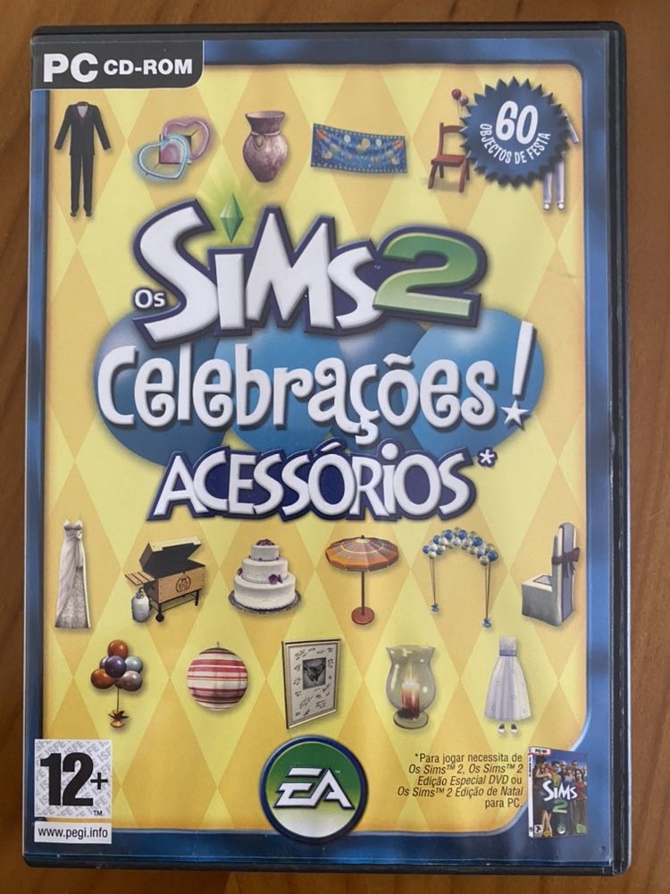Sims 2 expansões PC (cd-rom)