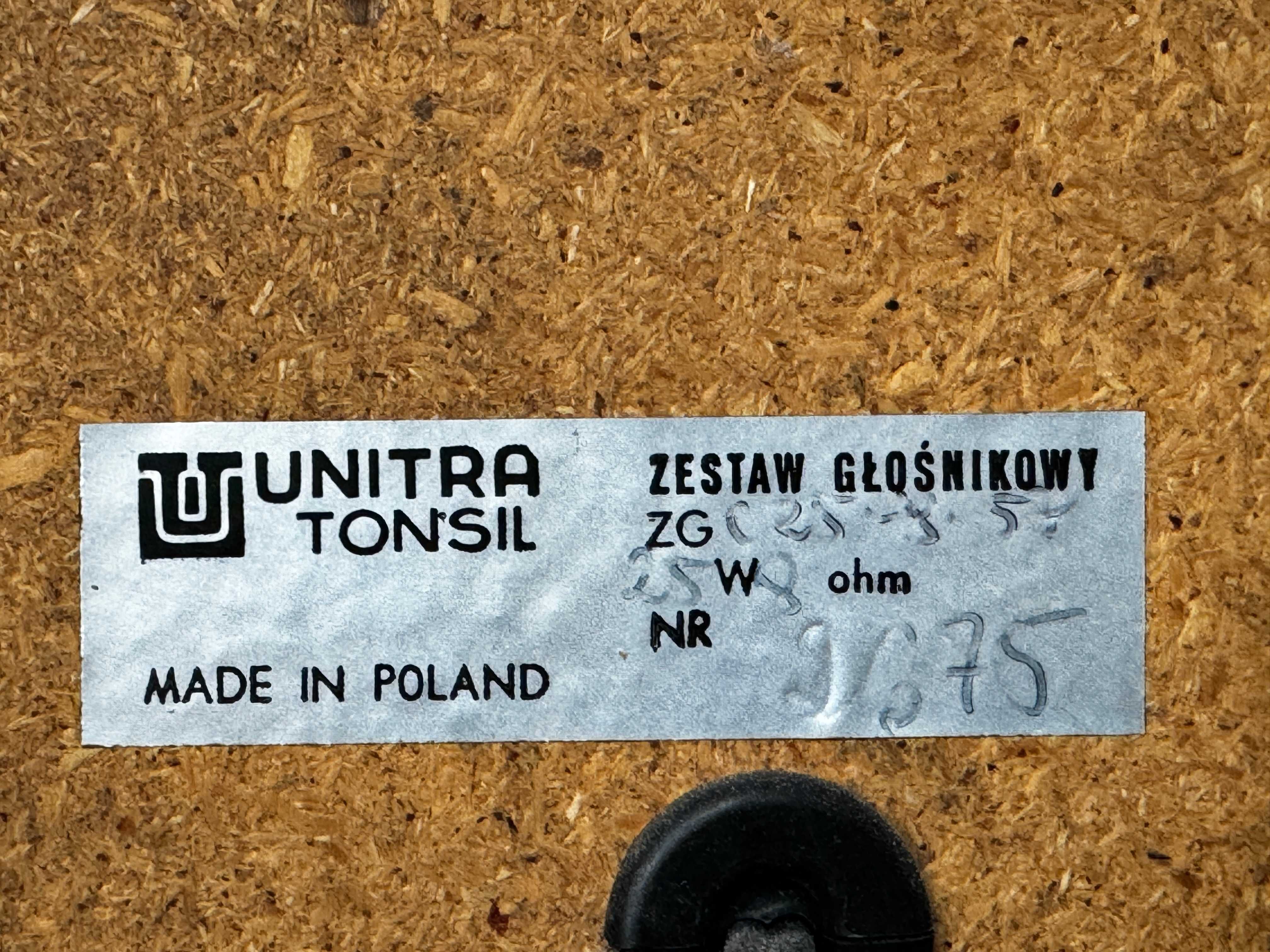 kolumny Unitra TONSIL 25W 8ohm