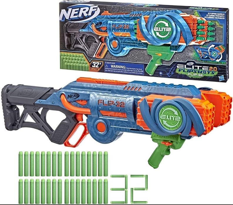 Бластер Nerf Elite 2.0 Flipshots Flip-32 (F2553)