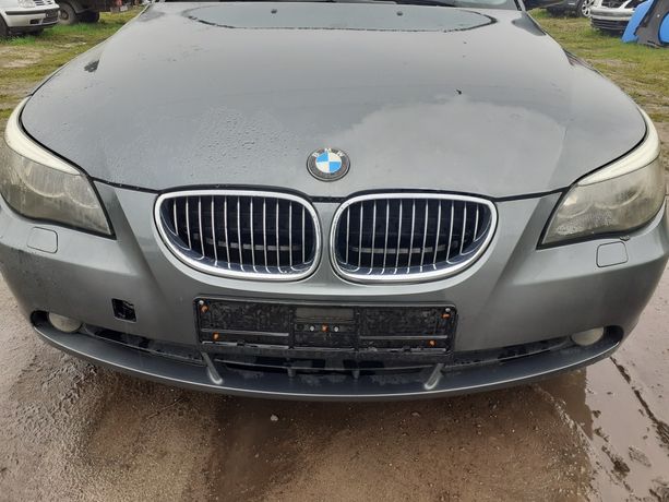 BMW e60 e61 2.2 zderzak maska lampa blotnik drzwi TITANGRAU METALLIC