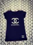 Mega wyszczuplający damski t-shirt Chanel
