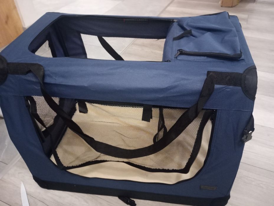 lionto Składany transporter dla psa do podróży i samochodu, 70x52x50 c