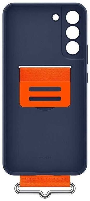 Оригинальный чехол Samsung Galaxy S22 Plus Silicone Cover With Strap