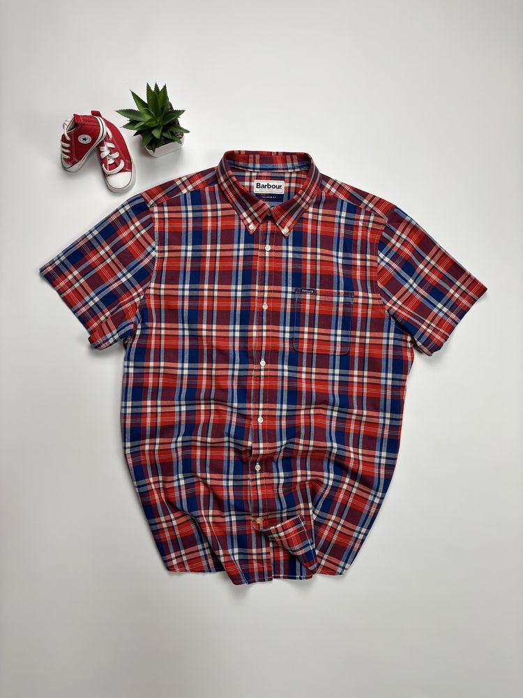 Рубашка Barbour Tailored Fit originals оригинал size L, XL