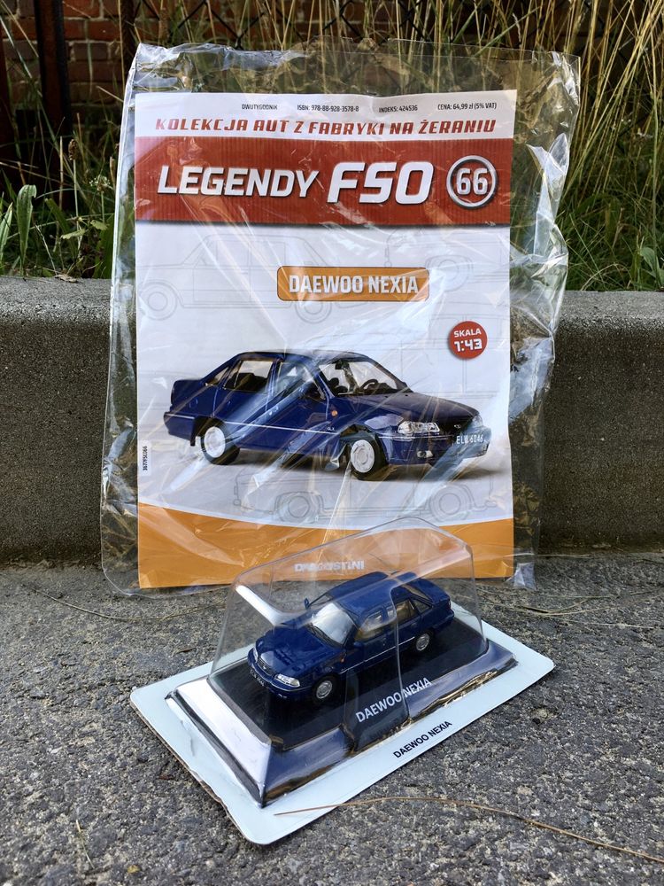 Czasopismo- DAEWOO NEXIA-auta PRL,legendy FSO,model,autka,kolekcja