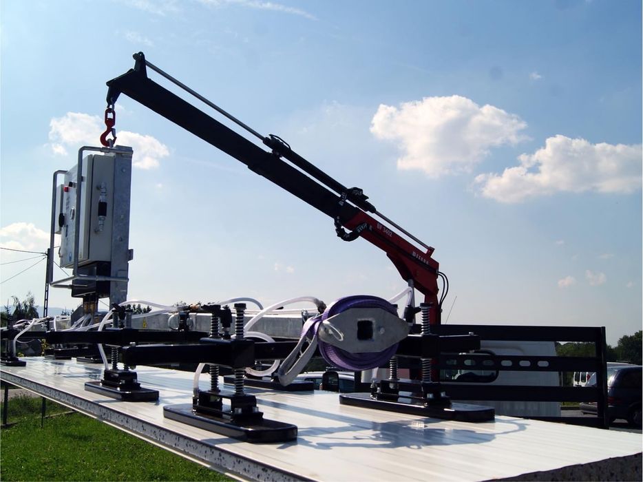 Chwytak podciśnieniowy do płyt warstwowych ,itp wynajm