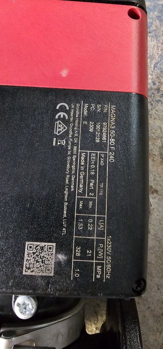 Pompa wody obiegowa Grundfos Magna3 50-80 F , 240