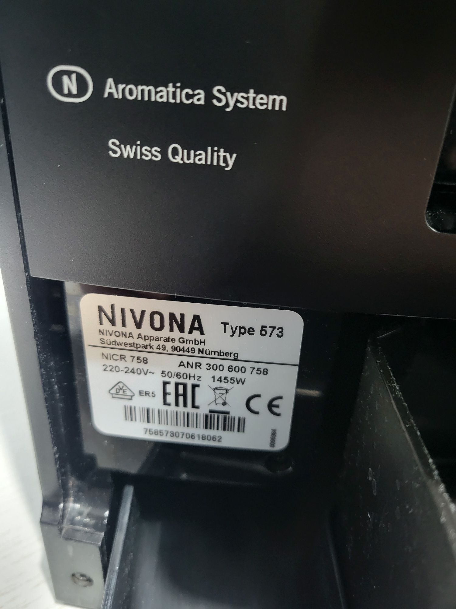 Ekspres ciśnieniowy NIVONA NICR 758 Bluetooth Moja kawa PL Menu