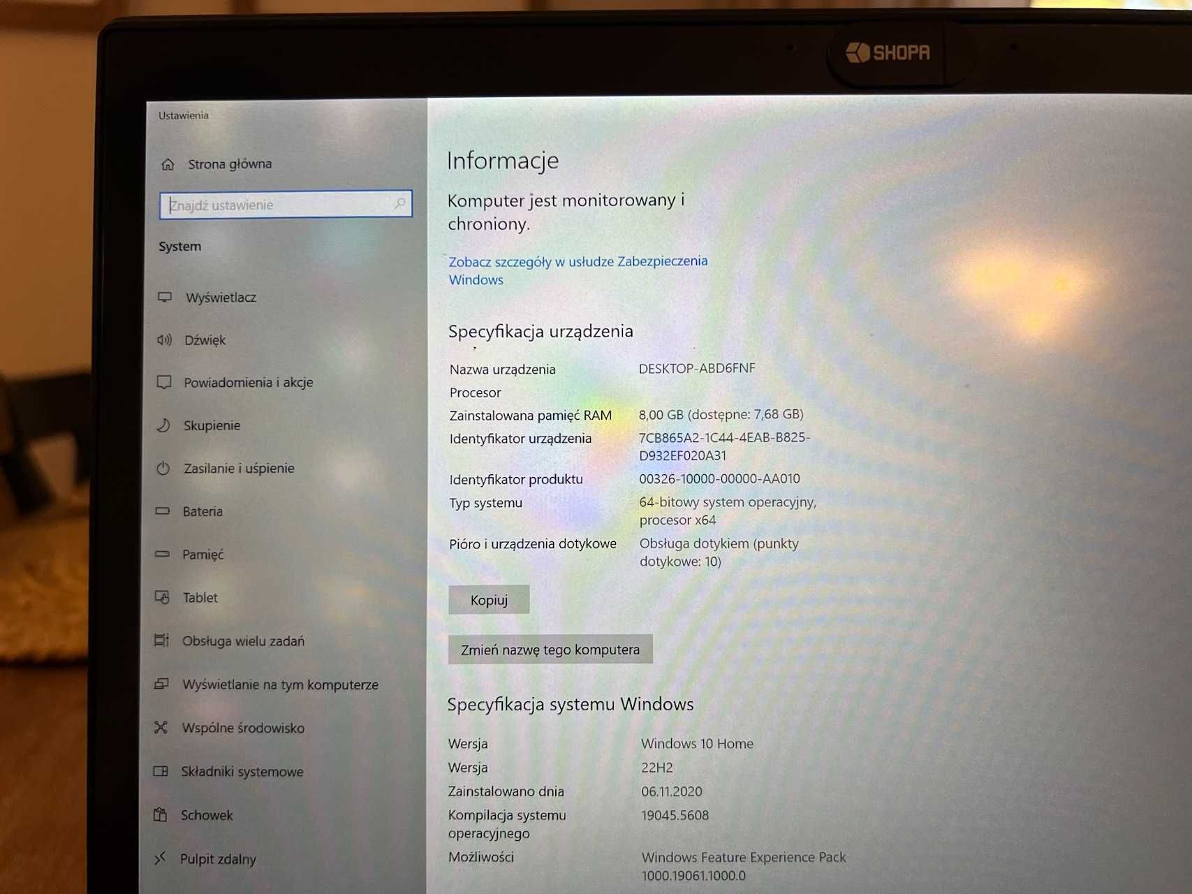 Lenovo Carbon X1 3gen + stacja dokująca