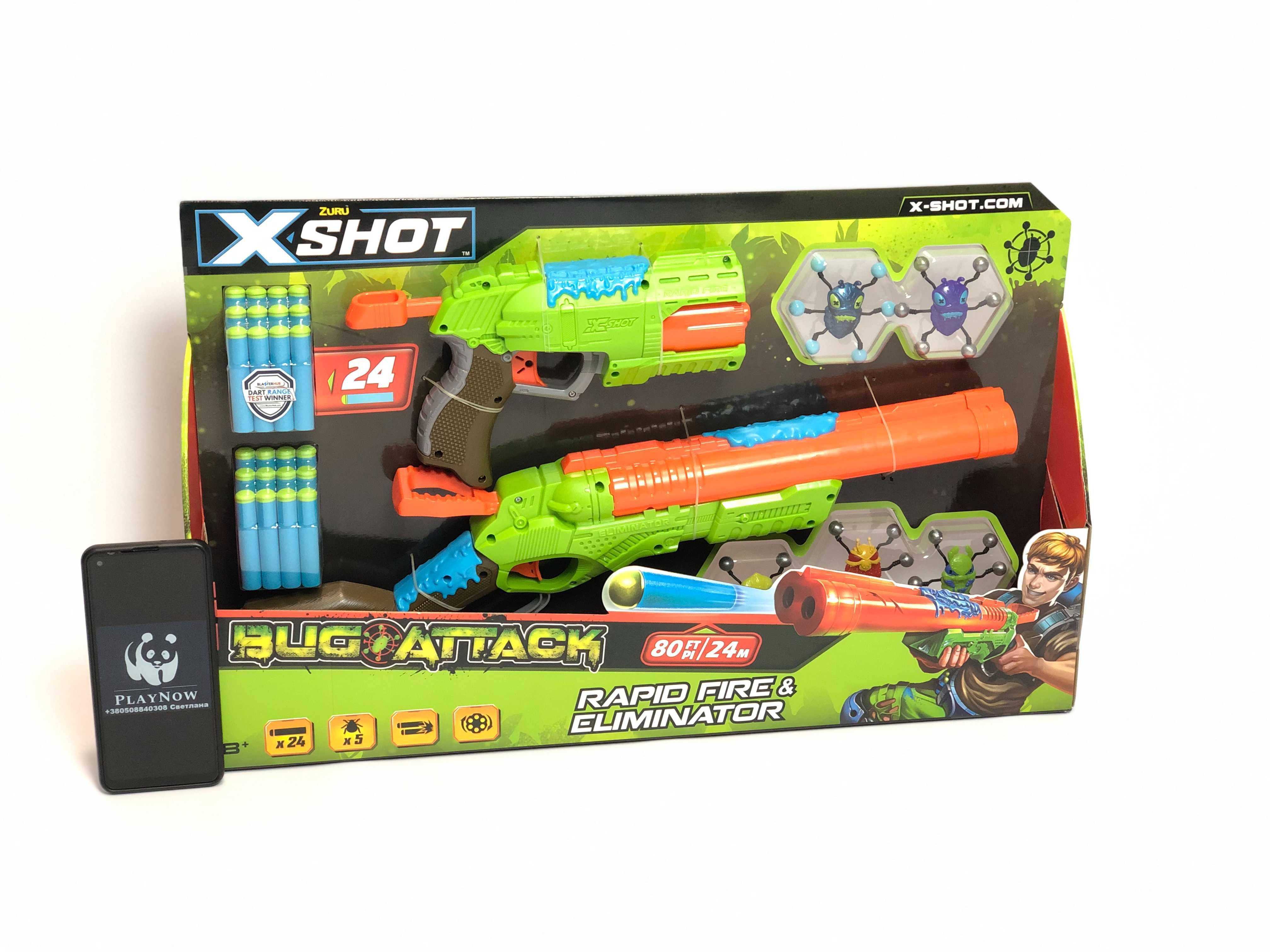 Детское оружие Набор Бластер X -Shot Pieces Clip Value Pack *