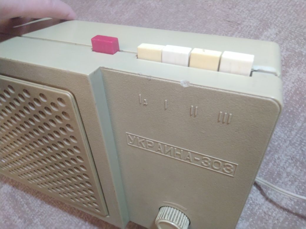 Радио времён СССР, Украина-303, 1985г