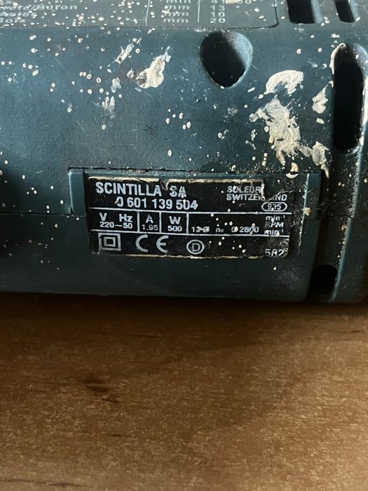 Электро дрель Bosch PSB 500R 500W Beton 13mm без кнопки