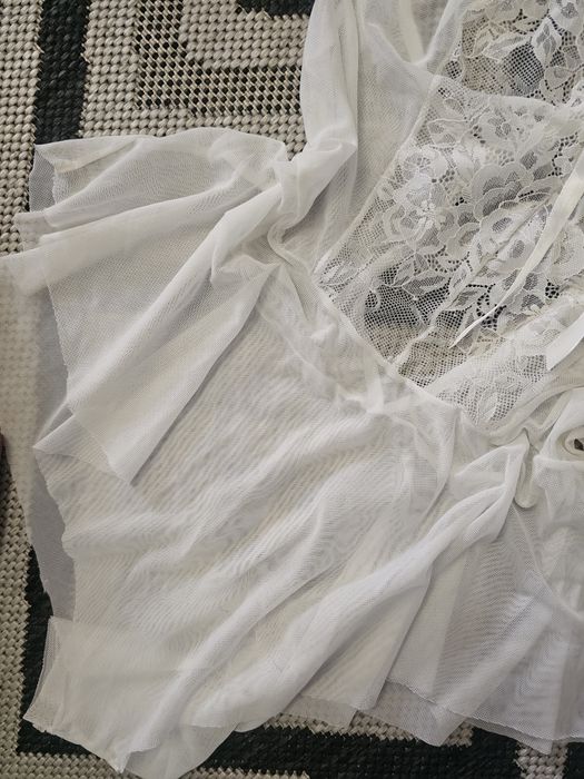 Піжама боді мережевна asos пенюар боди белое