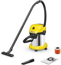 Профессиональный пылесос Karcher wd 3 S Premium inox Пилесос Керхер