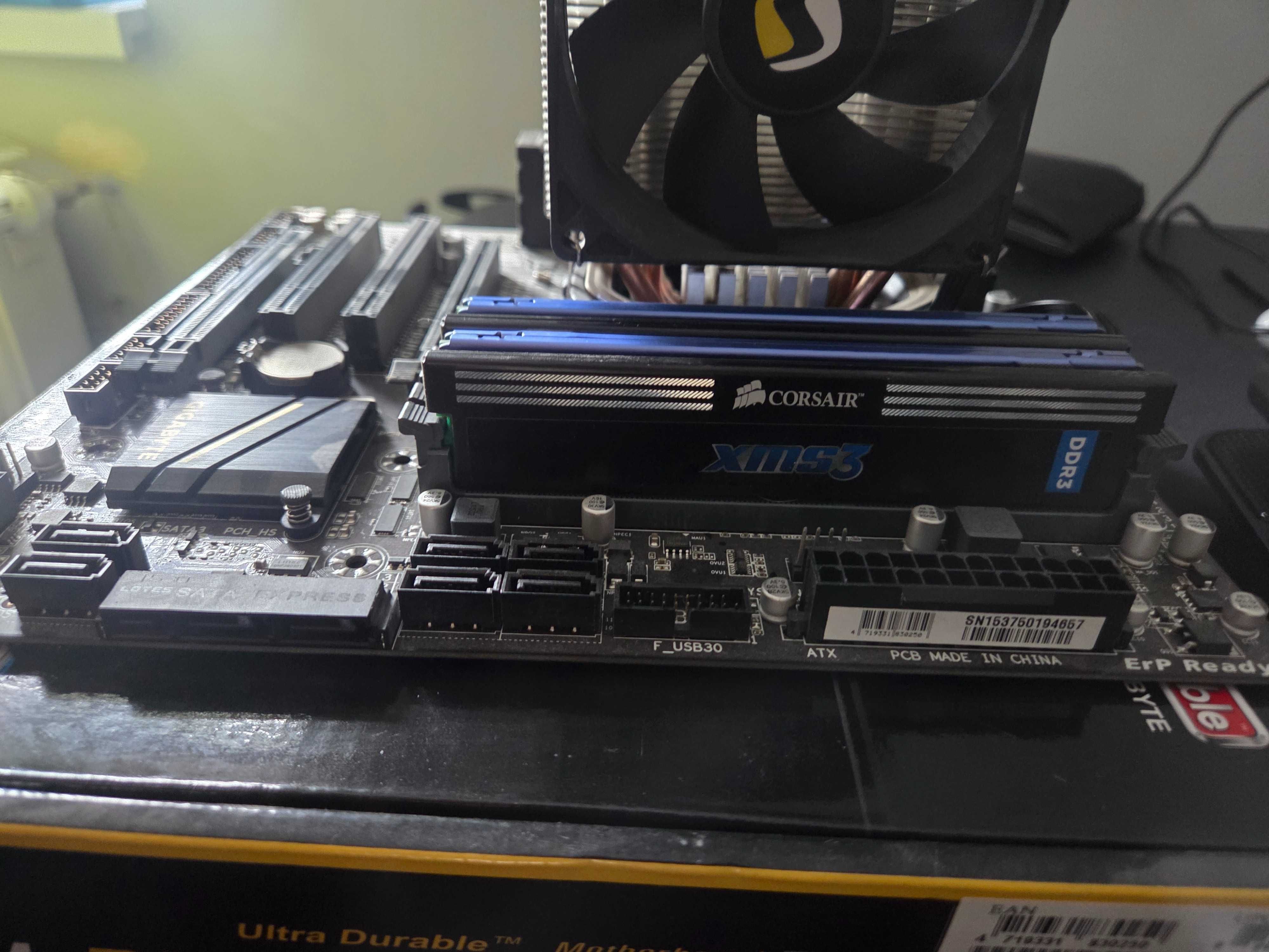 i5 6500 + Gigabyte GA-B150M-D3H DDR3 +  16GB DDR3 + Spartan PRO HE924
