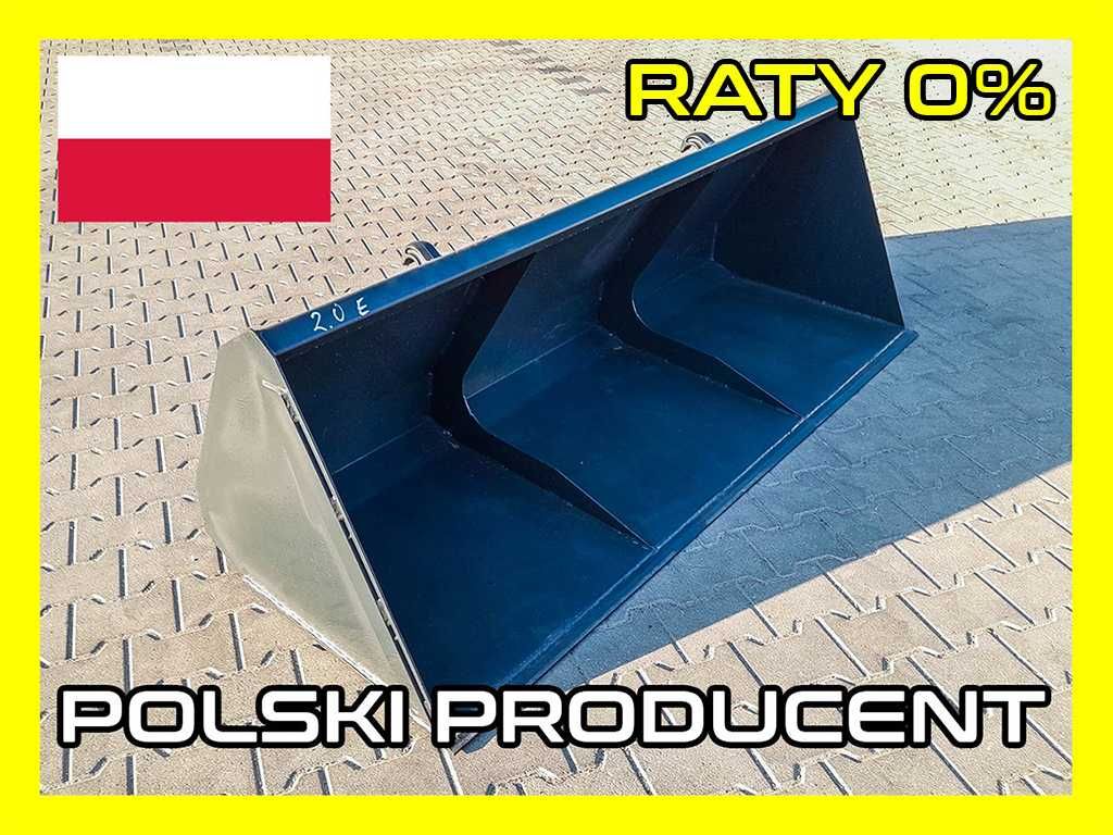 Szufla do Sypkich 1m Faucheux do ładowacza euroramka Sypa tur raty