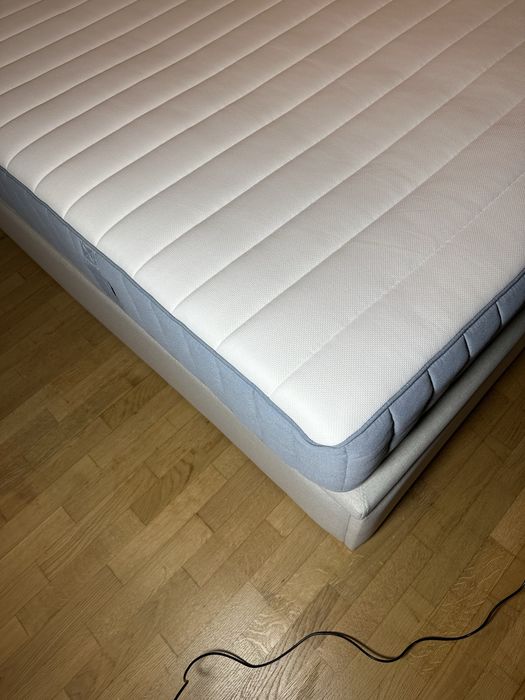 Sommier cama cabeceiras com colchão