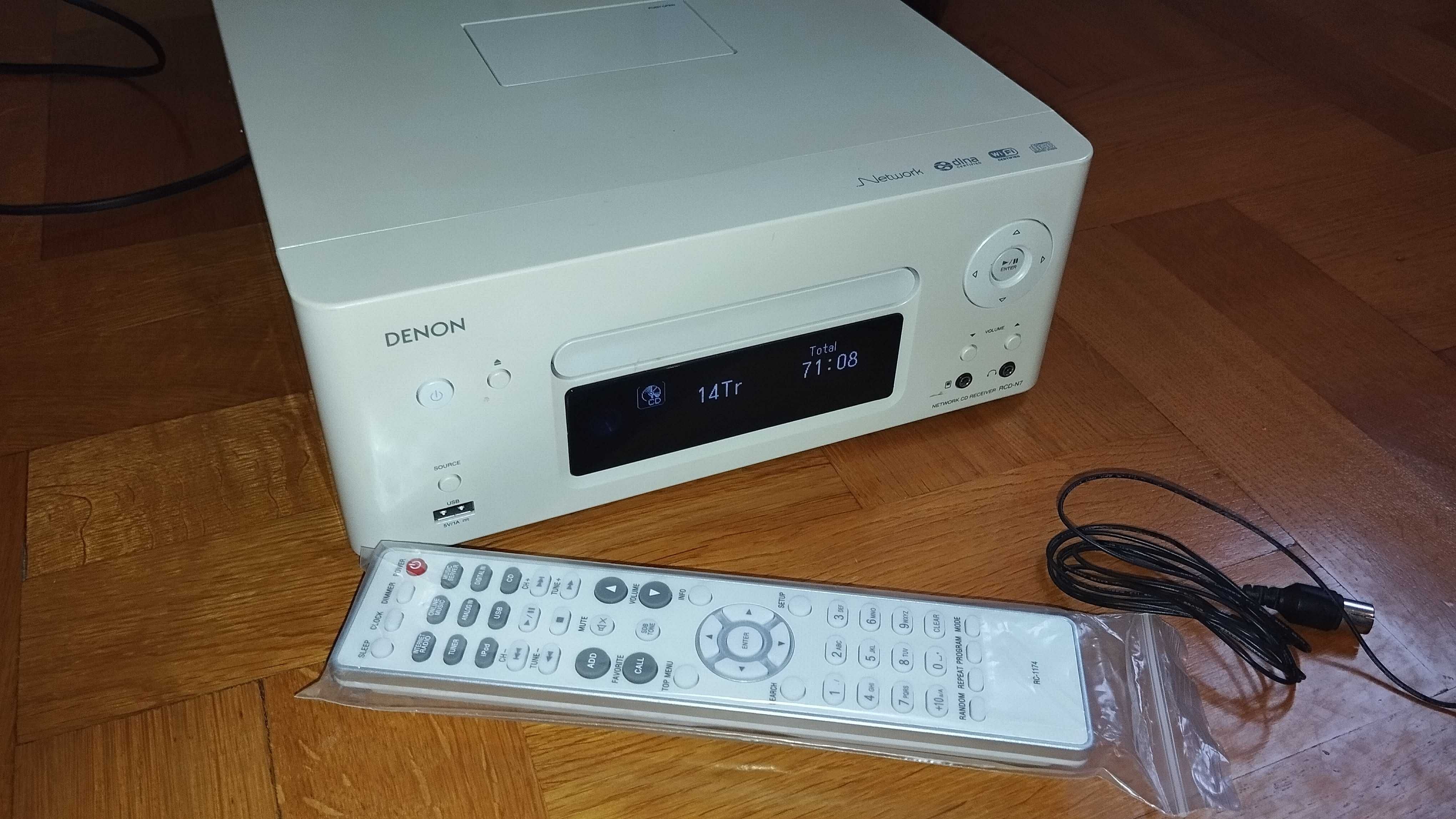 Универсал Denon RCD-N7 Ceol сетевой ресивер FLAC CD NET WiFi USB