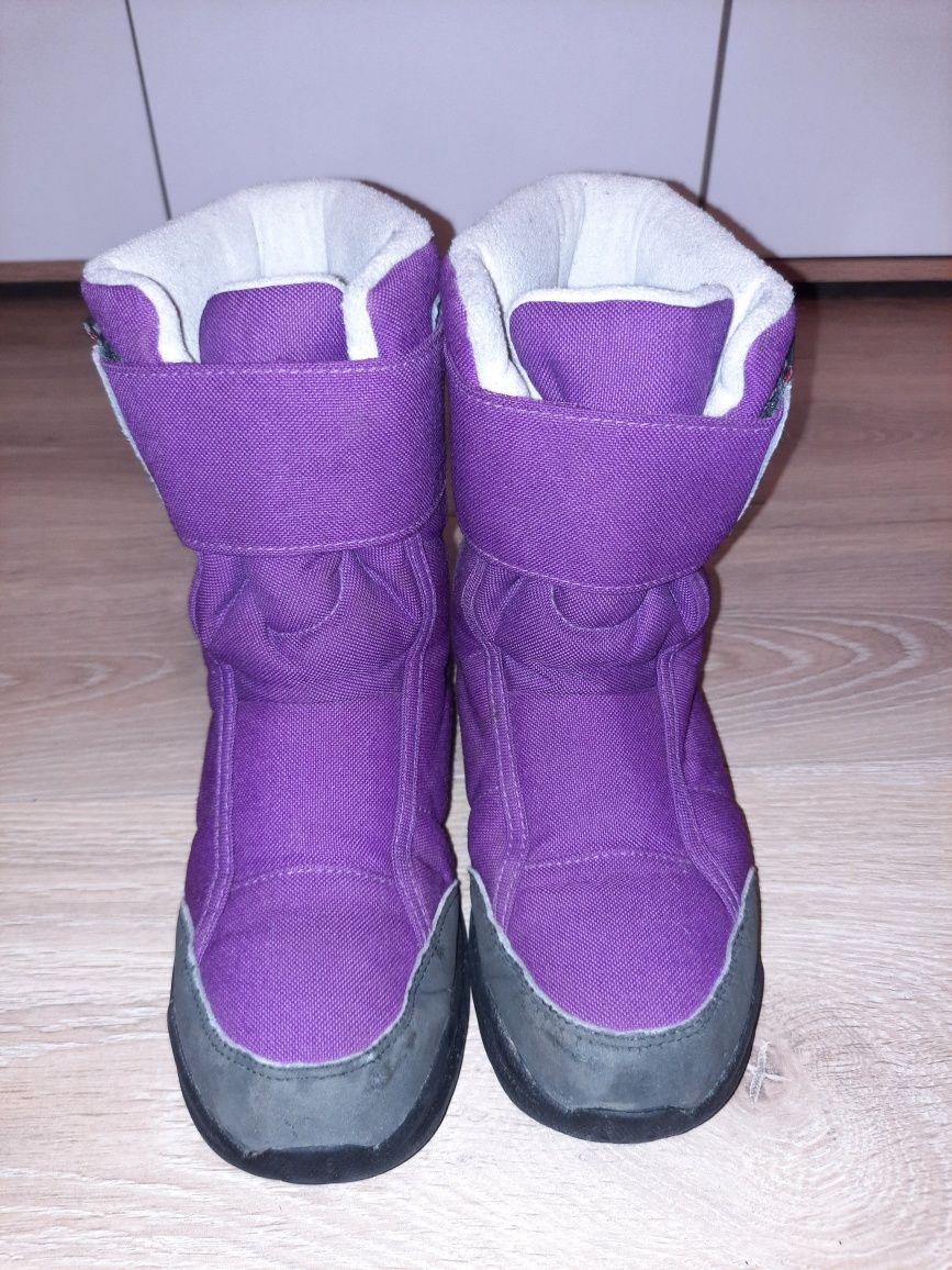 Buty Quechua zimowe śniegowce SH100 warm wodoodporne r.36   22,5cm