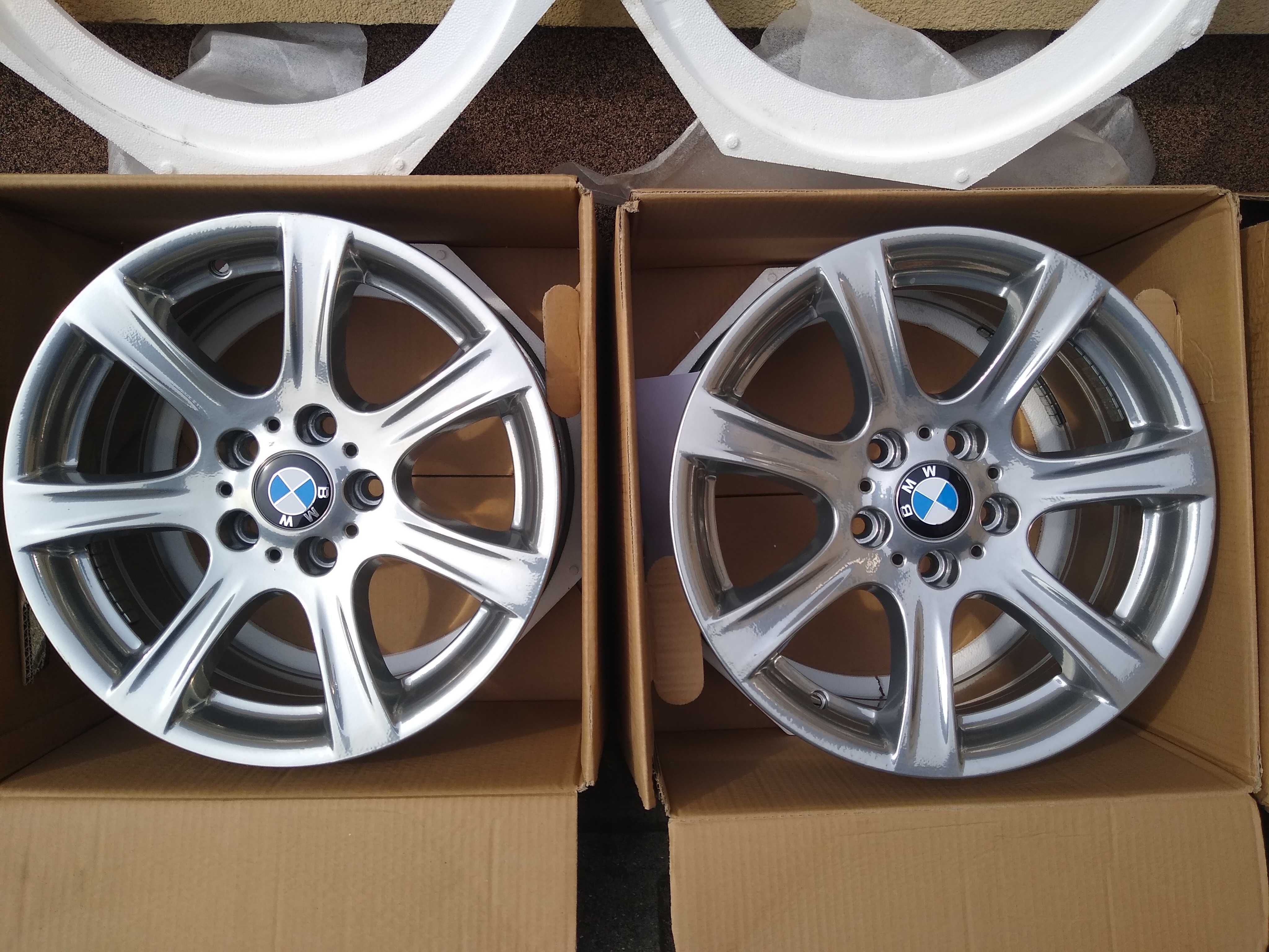 Sprzedam alu felgi org.BMW Styling 394 jak nowe Chrom