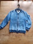 Miękka jeansowa  kurtka bluza 122  H&M