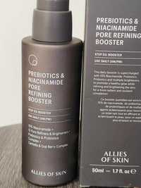 Allies of Skin Prebiotics  Niacinamide Pore Refining Booster сыворотка