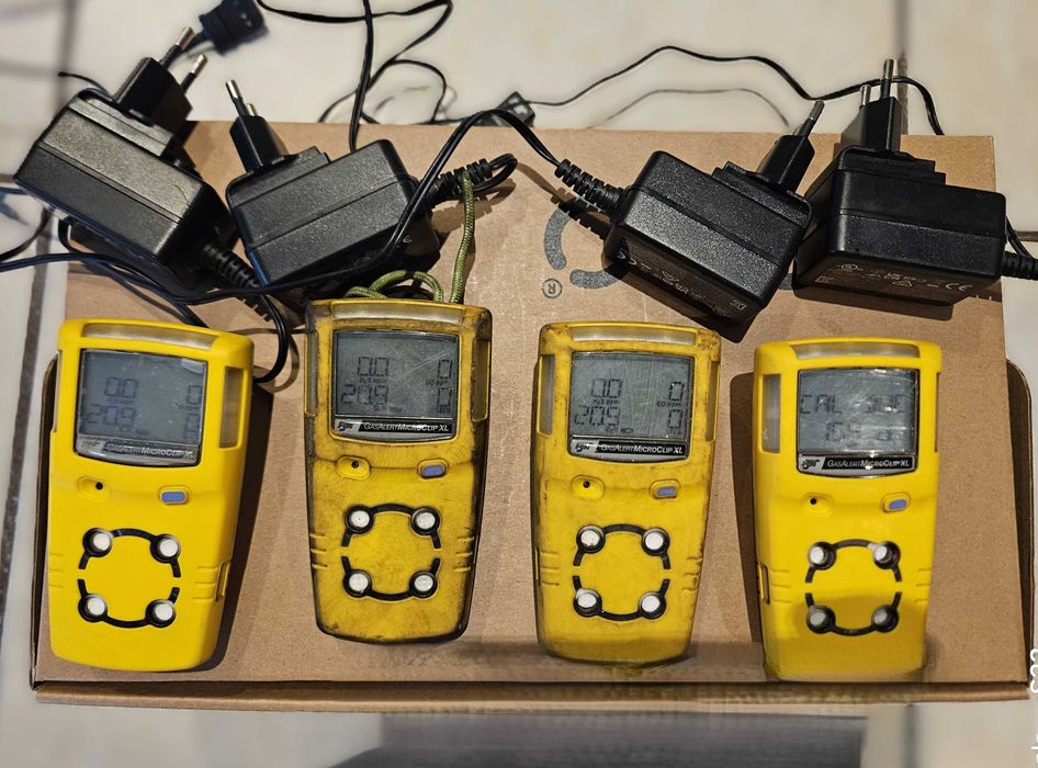 Detektor gazów tlen, siarkowodór, tlenek węgla, gazy wybuchowe wynajem