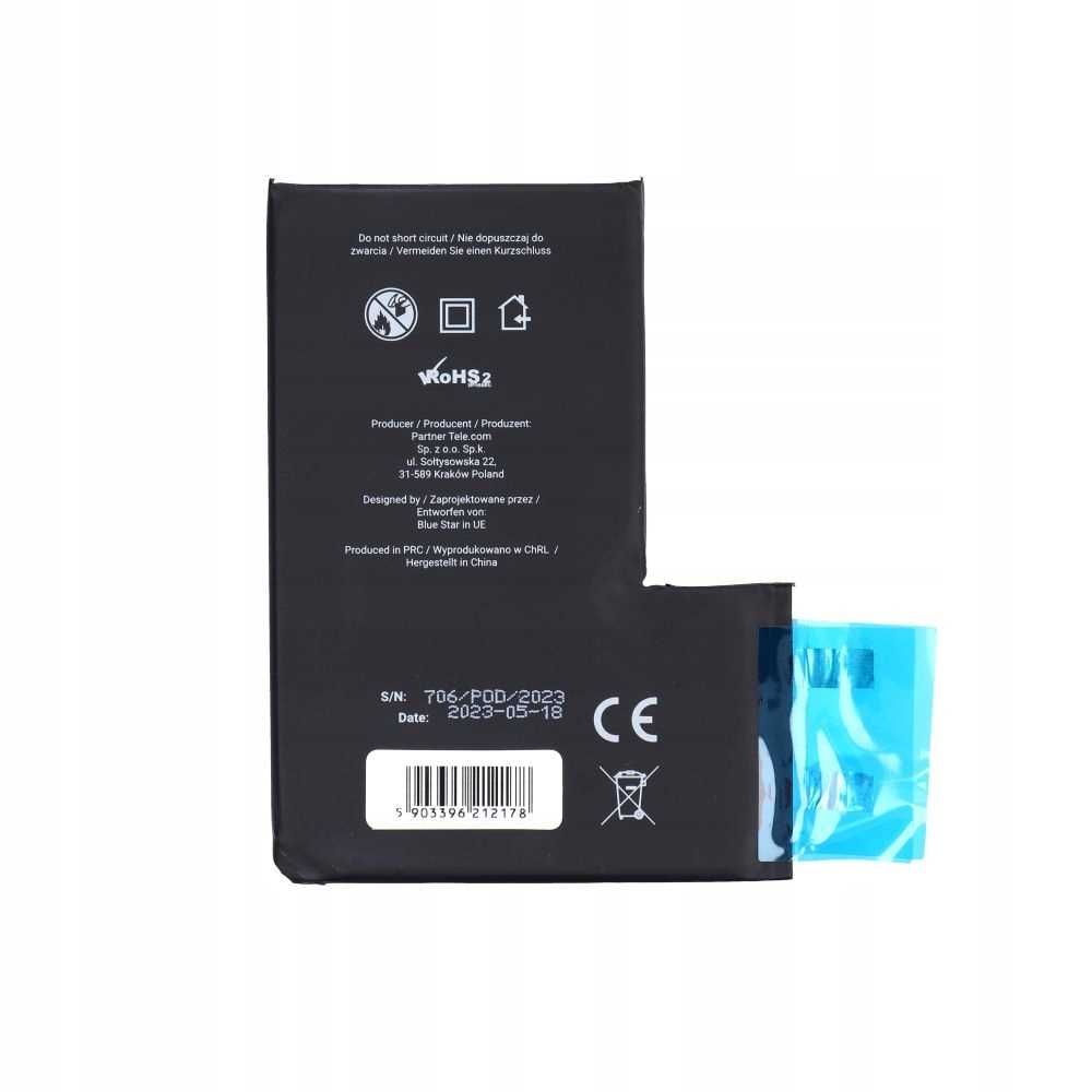 BATERIA BLUE Star Bez BMS Dla Apple Iphone 12 Pro Max 3687 mAh