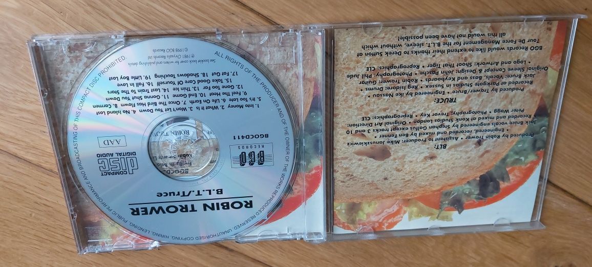 Robin Trower, B.L.T. Truce, CD 1998