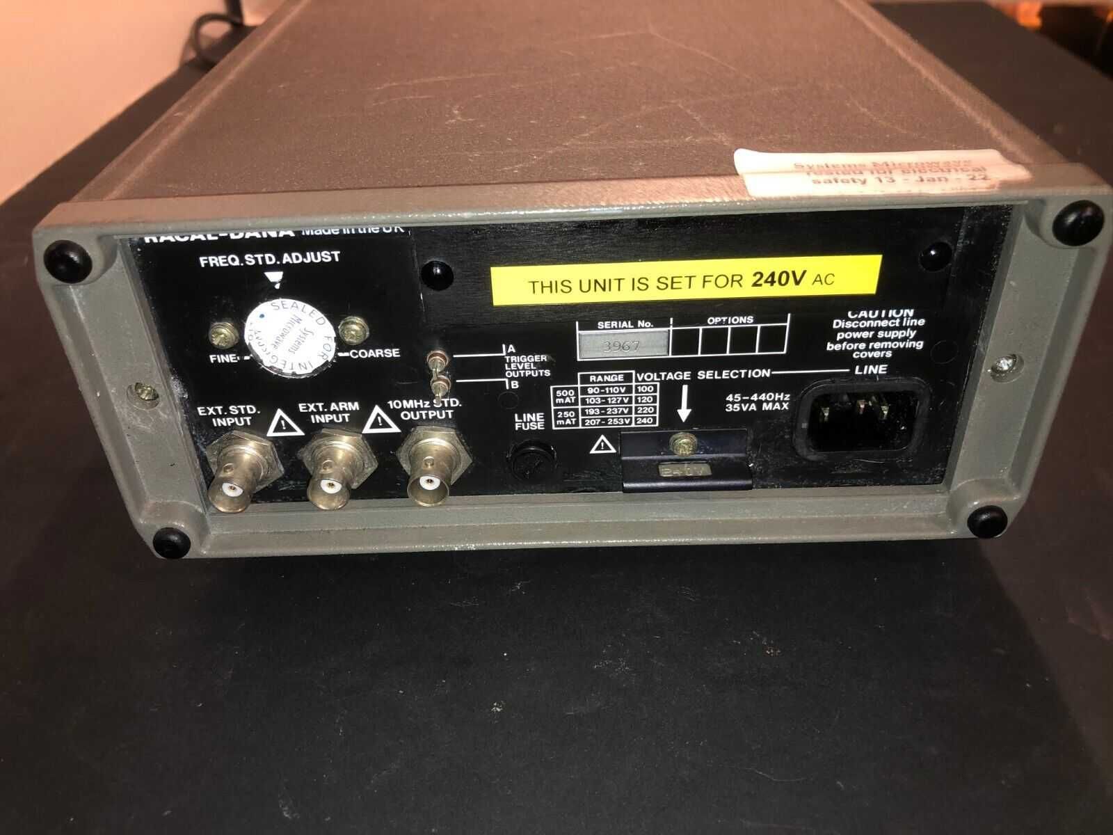 Frequencimetro Racal 1992 1.3Ghz
