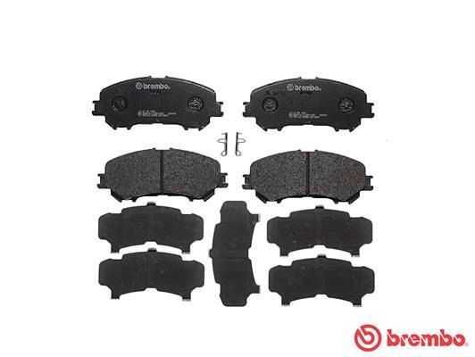 BREMBO P 56 099 Pastilhas de travão