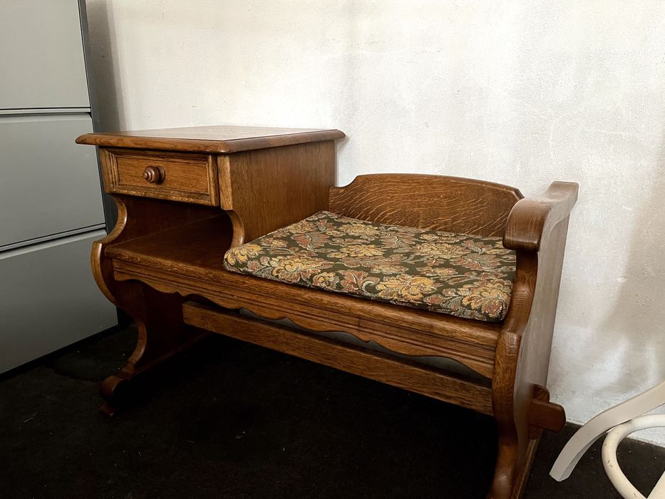 Ławka, siedzisko do przedpokoju z szufladą