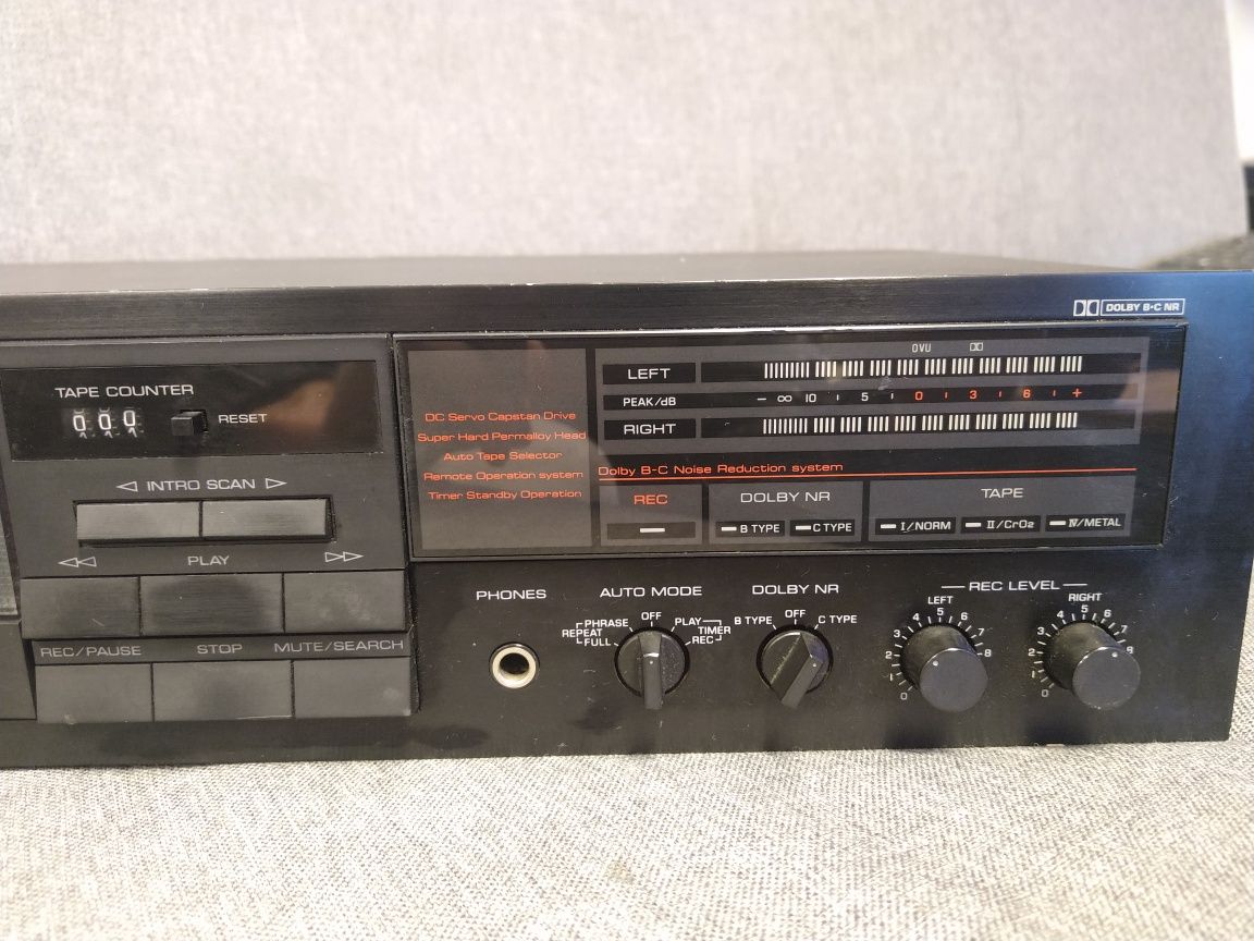 Magnetofony Onkyo TA-2120 Yamaha KX-200 Sprawne