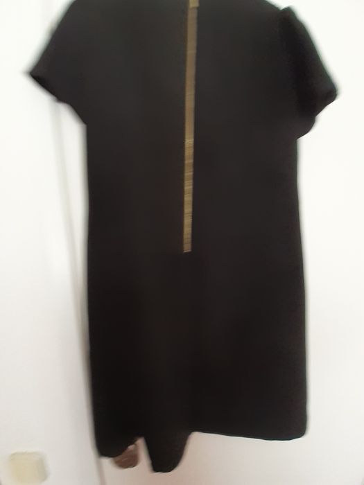 Vestido senhora preto da Zara