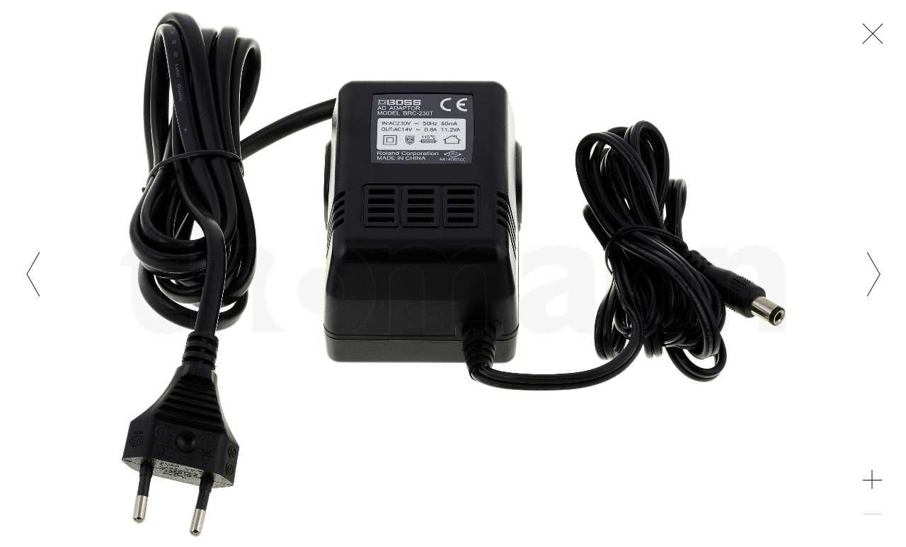 Pedaleira MIDI para guitarra Roland GR-33 + POWER SUPPLY